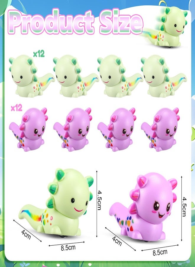 Seenelling مجموعة سيلينج المكونة من 12 قطعة من ألعاب الأكسولوتل للبنات، سيارات سحب للخلف، هدايا حفلات أعياد ميلاد الأكسولوتل، لوازم حفلات عيد الحب، هدايا عيد ميلاد للأطفال الرضع والصغار. - Image 3